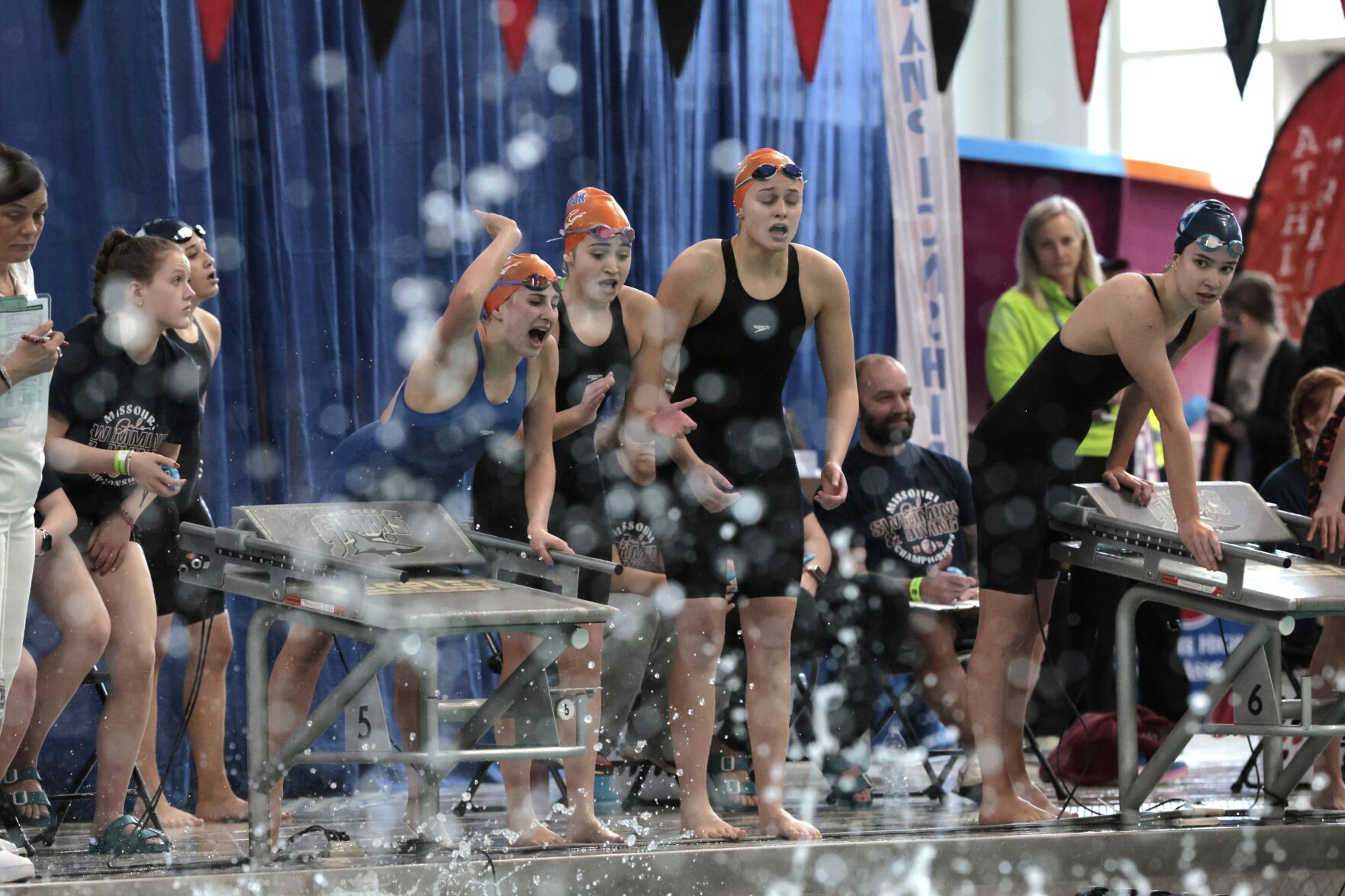 Clayton takes second place in Class 1 girls swimming and diving state finals